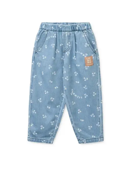 Liewood Džínsy 'Borris'  modrá denim / biela