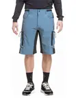 Pánské bike kraťasy meatfly duke modrošedá xl