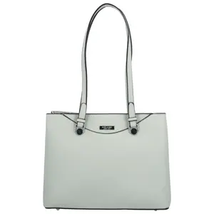 Dámská kabelka na rameno světle šedá - Delami Little Lady