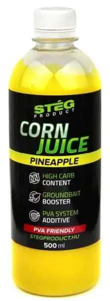 Stég booster corn juice 500 ml - pineapple