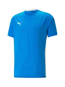 PUMA Funkčné tričko  nebesky modrá / biela