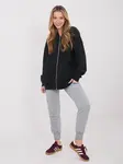 Černá oversize mikina