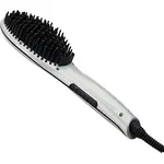 Profesionální žehlící kartáč Eurostil Professional Hair Brush Straightener Easy Styler 04583 - bílý + dárek zdarma