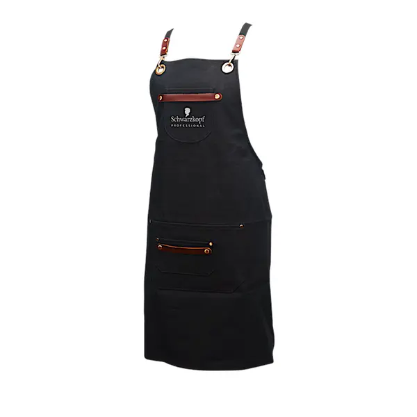 Kadeřnická zástěra na barvení Schwarzkopf Professional Salon Tools Tinting Apron - černo-hnědá (2686188) + dárek zdarma