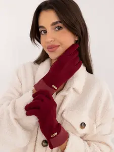 Gloves-AT-RK-23905.03X-burgundy