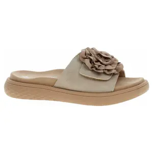 Dámské pantofle Rieker V1562-62 beige 39