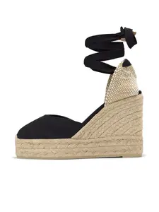 Castañer Espadrilky 'CARINA'  čierna