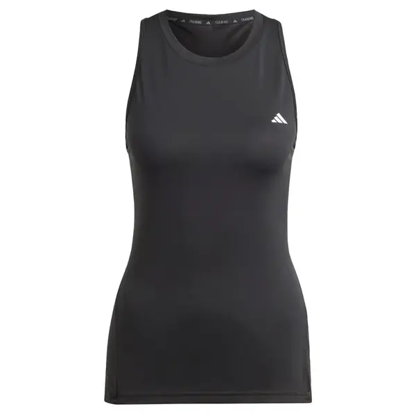 ADIDAS PERFORMANCE Športový top 'Designed for Training Tank'  čierna / biela