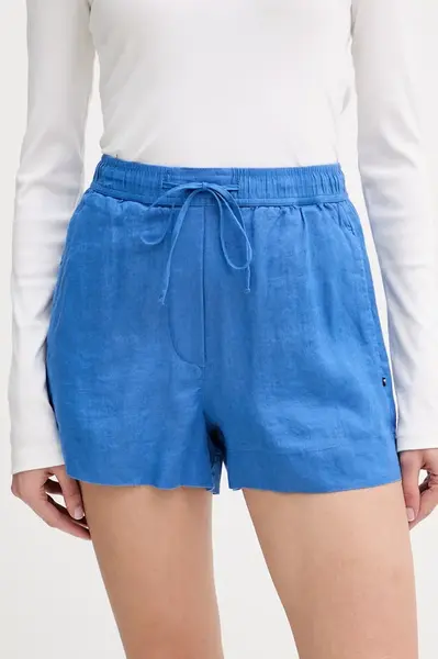 Tommy Hilfiger šortky dámské lněné