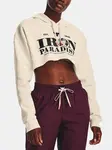 Bílá dámská mikina Under Armour Crop