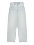 Bershka Džínsy  modrá denim