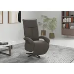 Sit & More RELAXAČNÍ KŘESLO, textil, barvy grafitu
