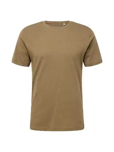 KnowledgeCotton Apparel Tričko  olivová