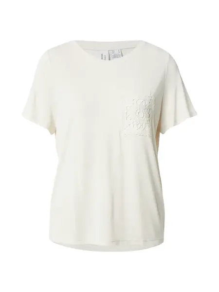 VERO MODA Tričko 'VMFACY'  béžová