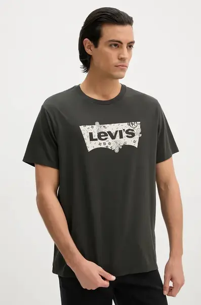 Levi's tričko pánské bavlněné GRAPHIC CREWNECK