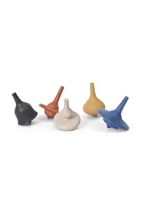Ferm Living  Hračka vlček  Spin Tops 5-pack