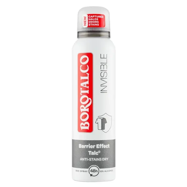 BOROTALCO Deodorant ve spreji Invisible 150 ml