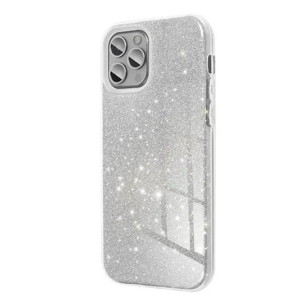 Zadní kryt Shining Case pro Apple iPhone 7 Plus/8 Plus, stříbrná