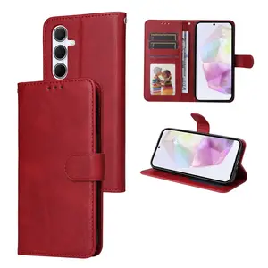 Magnet Case, Samsung Galaxy A56, červený