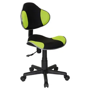 MID.YOU OTOČNÁ ŽIDLE PRO MLÁDEŽ, zelená, černá