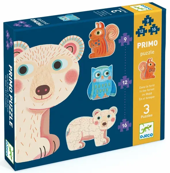 Puzzle pro nejmenší - V lese