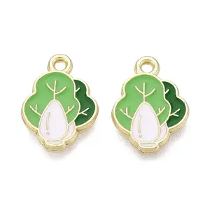 Alloy Enamel Pendants