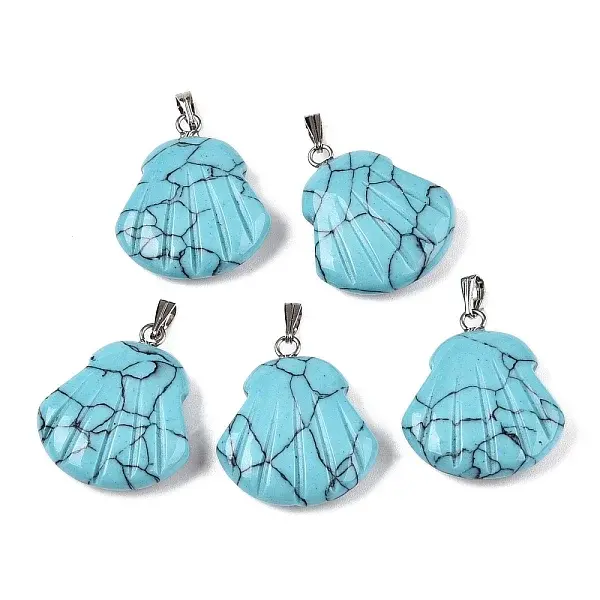 Synthetic Turquoise Pendants