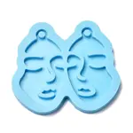 Abstract Face Silicone Molds