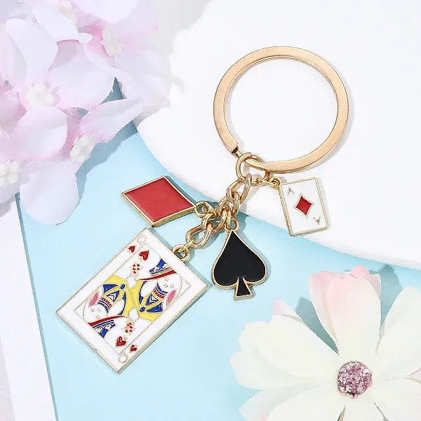 Alloy Enamel Keychain