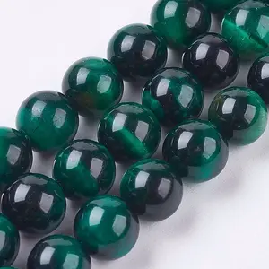 Natural Tiger Eye Bead Strands
