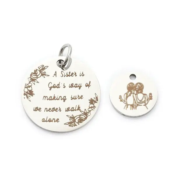 Non-Tarnish 201 Stainless Steel Pendants