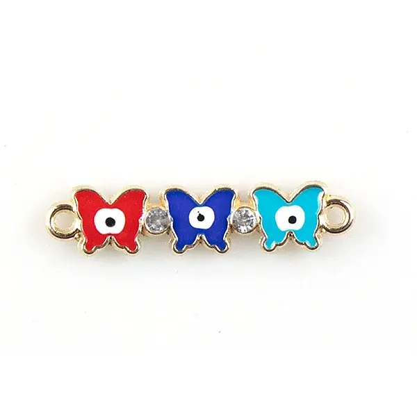 Alloy Enamel Connector Charms