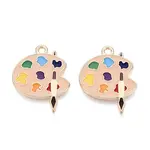 Alloy Enamel Pendants