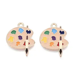 Alloy Enamel Pendants