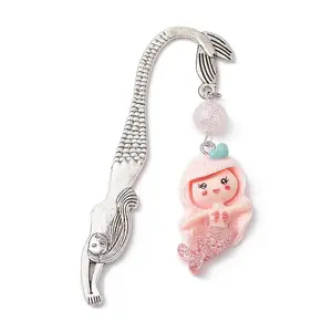 Mermaid Resin Pendant Bookmarks