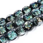 Handmade Foil Glass Beads Strands
