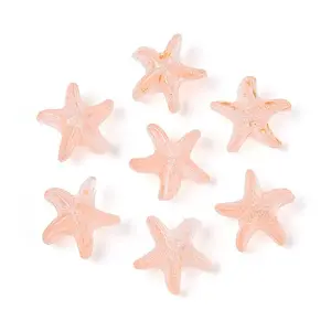 Frosted Glass Beads