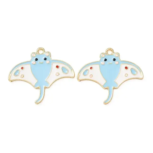 Alloy Enamel Pendants