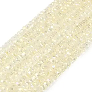 Electroplate Glass Beads Strands