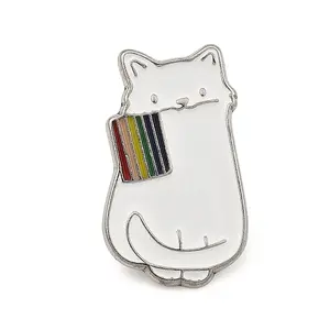 Pride Month Enamel Brooches