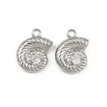 Brass Micro Pave Cubic Zirconia Pendants