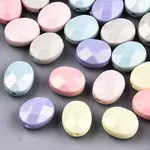 Spray Painted Acrylic Beads