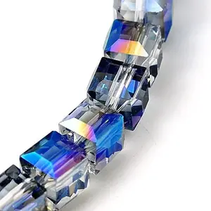 Electorplated Glass Beads