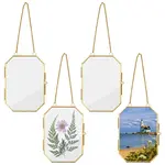 Brass Hanging Photo Frames