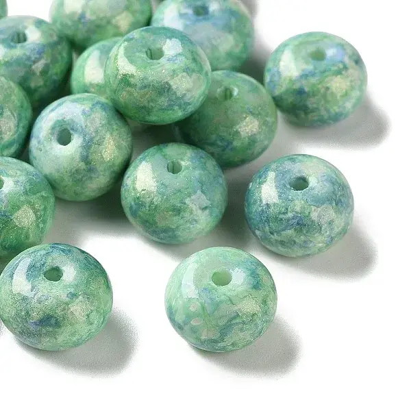 Baking Paint Opaque Glass Beads