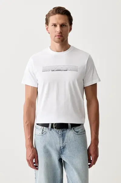 Karl Lagerfeld Jeans tričko pánské bavlněné