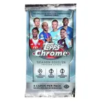 2025-2026 Topps Chrome UEFA Club Competitions Hobby Balíček