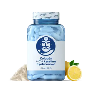 Dr. LUCULLUS Kolagén + C + kyselina hyalurónová 2× 60 kapsúl