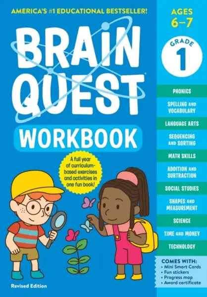 Brain Quest Workbook: 1st Grade Revised Edition - Workman Publishing, Lisa Trumbauer