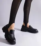 D/CEO Silver loafers Ilana